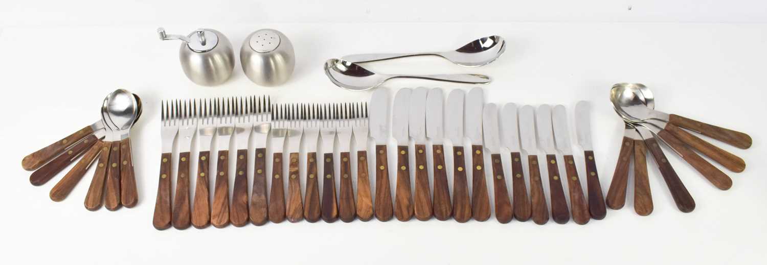 Lot 70 - A set of David Mellor mid-century cutlery,...