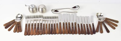 Lot 70 - A set of David Mellor mid-century cutlery,...