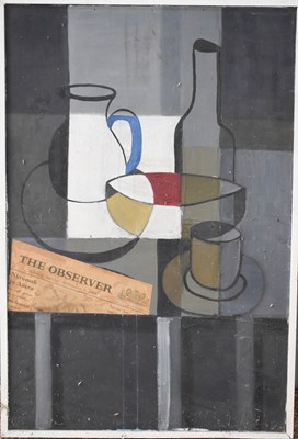 Lot 83 - Manner of Georges Braque, still life with The...