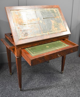 Lot 530 - An 18th century Architect's table (table a la...