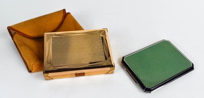 Lot 330 - An Arme vintage compact, in rose gold coloured...