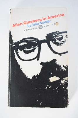 Lot 442 - Allen Ginberg in America, signed copy, by Jane...