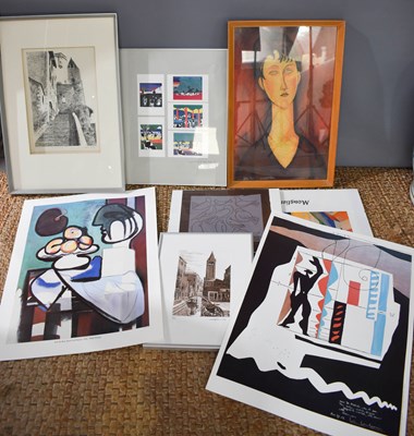 Lot 73 - A selection of prints to include: Nicholas...