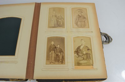 Lot 343 - A Victorian photograph album