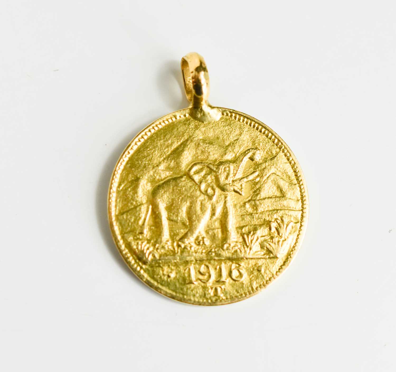 Lot 64 - A German East Africa gold 15 Rupien, 1916,...