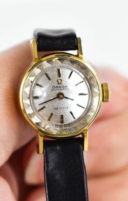 Lot 323 - A lady's vintage Omega DeVille cocktail watch,...