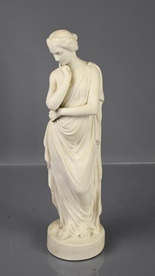 Lot 93 - A Parian ware figure of a classical lady, 25cm...