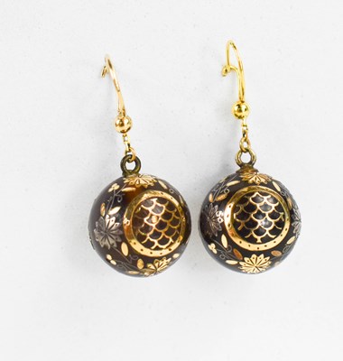 Lot 231 - A pair of early late 19th century pique ball...