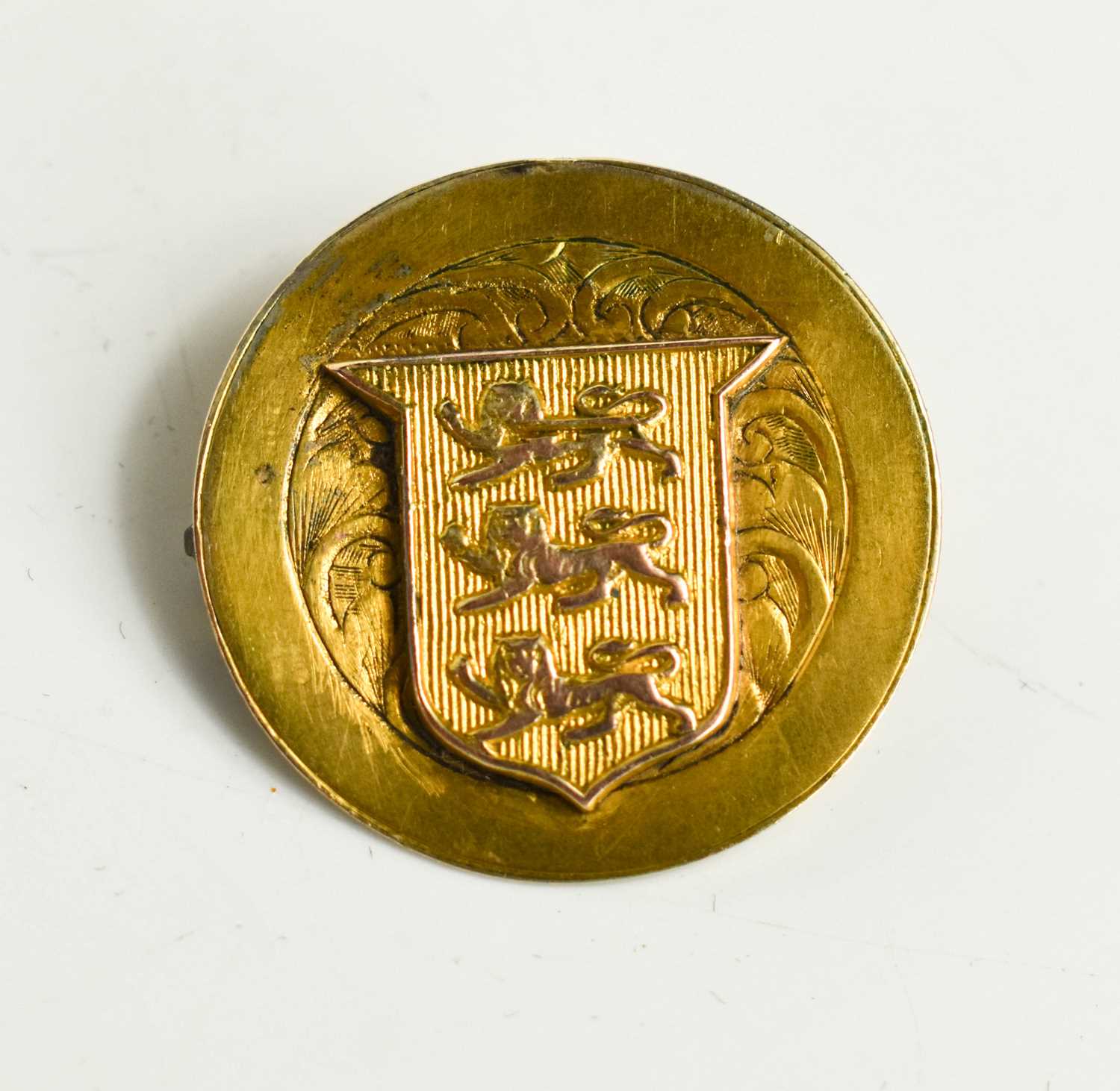 Lot 62 - A 9ct gold Edwardian Footballing medal,...