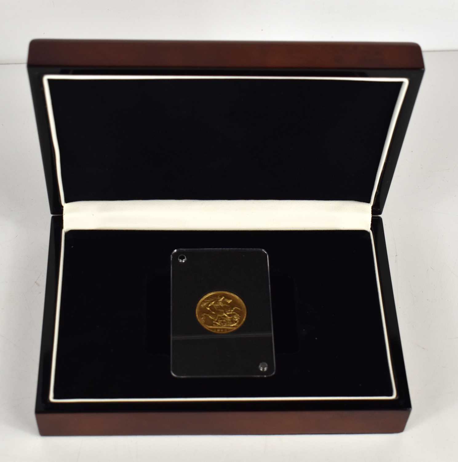 Lot 57 - A Queen Victoria gold sovereign with Jubilee...