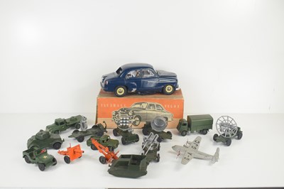 Lot 293 - A group of vintage diecast vehicles to include...