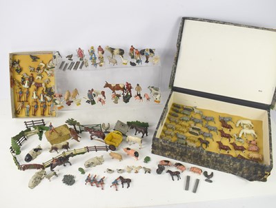 Lot 294 - A large collection of painted lead and diecast...