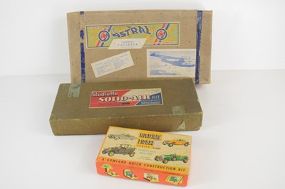 Lot 247 - A vintage Catalina aeroplane balsa wood...