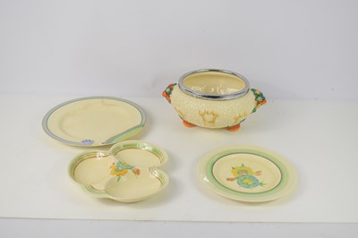 Lot 366 - A group of Clarice Cliff pottery comprising of...