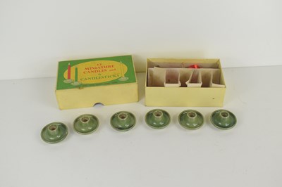 Lot 164 - A vintage set of Prices miniature candles and...