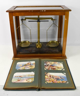 Lot 454 - A set of Griffin and Tatlock Ltd scales in a...