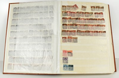 Lot 103 - A stamp album containing GB stamps, including...