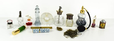 Lot 382 - A group of vintage scent bottles, to include...