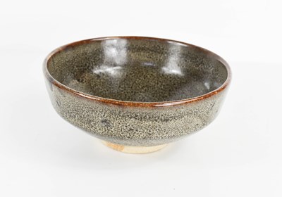 Lot 10 - A Chinese stone-ware mottled glaze bowl, with...