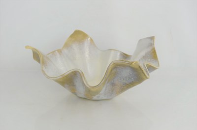 Lot 94 - A Studio Pottery handkerchief bowl, of...