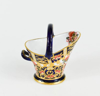 Lot 411 - A Royal Crown Derby coal scuttle, in the Imari...