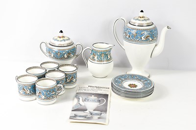 Lot 377 - A Wedgwood part coffee service in the...