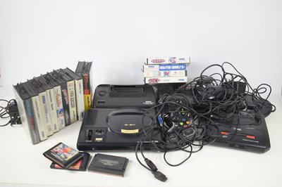 Lot 288 - A group of Sega games consoles to comprising...