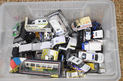 Lot 261 - A large collection of diecast and plastic...