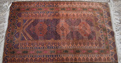 Lot 517 - A small Middle Eastern prayer mat.