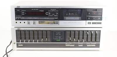 Lot 319 - A vintage JVC Sea-40 graphic equalizer...