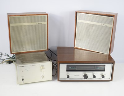 Lot 320 - A vintage Pioneer SR-202W reverberation...