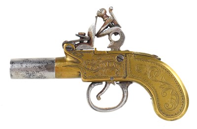 Lot 7 - A late 18th/early 19th century flintlock...