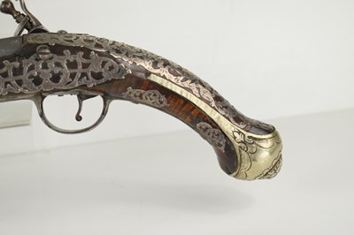 Lot 8 - A late 18th century highly decorated flintlock...