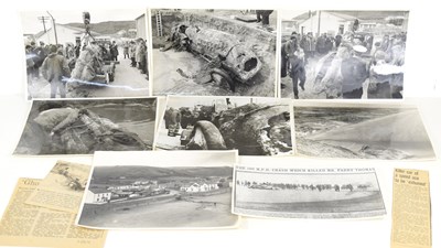 Lot 223 - A group of photographs of the recovery of John...