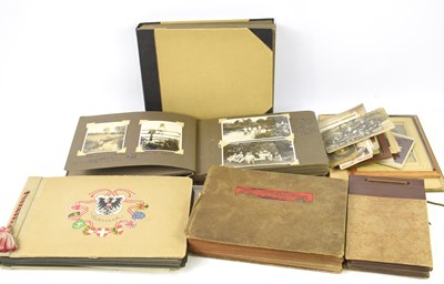 Lot 445 - A group of photograph albums which include...