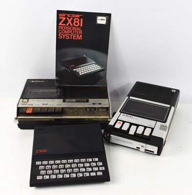 Lot 268 - A Sinclair ZX81, Personal Computer System with...