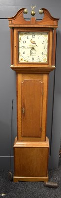 Lot 543 - An early 19th century longcase clock by J...