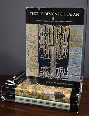 Lot 242 - Japanese art reference books: 'Textile Designs...