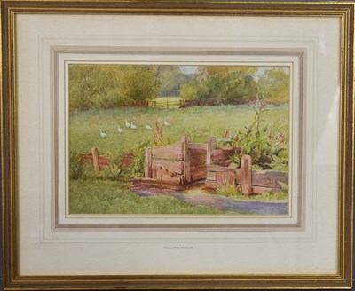 Lot 519 - Charles Edward Wilson, The Sluice Gate,...