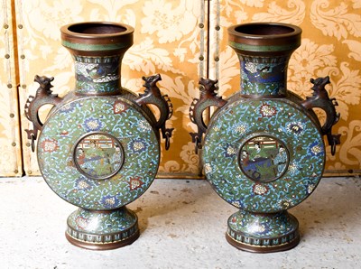 Lot 115 - A pair of large and impressive Chinese...