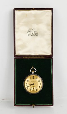 Lot 203 - A 19th century pocket watch with gilt dial,...