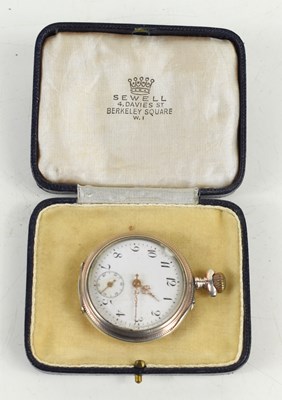 Lot 286 - A 19th century silver pocket watch, with...