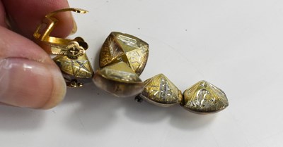 Lot 40 - A 9ct gold and silver Masonic orb, the...
