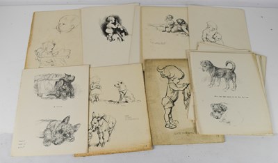 Lot 100 - A collection of early 20th century prints,...