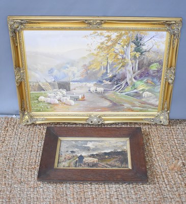 Lot 114 - S.E Hallam (20th century) oil on canvas, ...