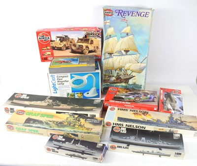 Lot 336 - A group of Airfix models, still boxed,...