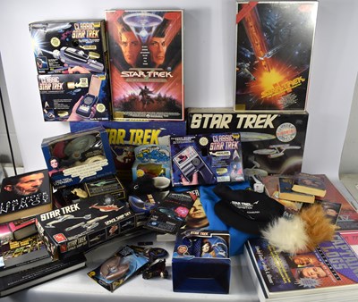 Lot 353 - A collection of Star Trek memorabilia, toys...