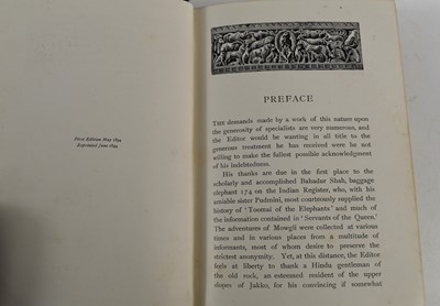 Lot 284 - The Jungle Book by Rudyard Kipling, first...