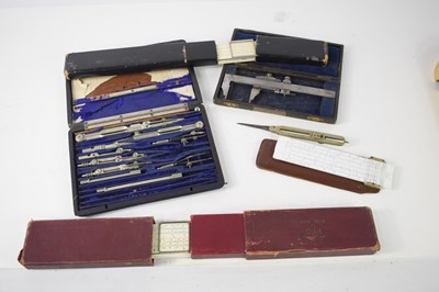 Lot 264 - A group of draughtlmans and engineering tools...