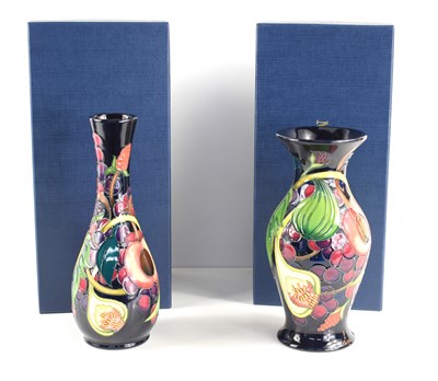 Lot 177 - Two Moorcroft Pottery vases in the Queen's...